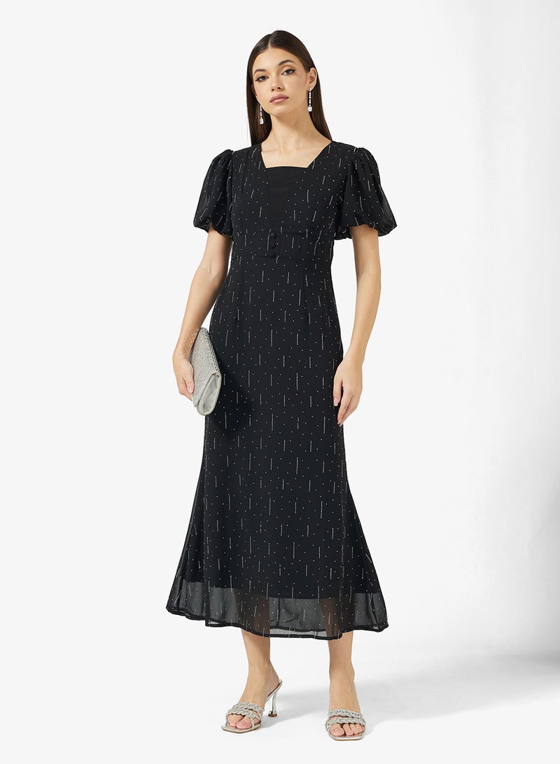 ELLA Dianty Embellished Dress - Image 1