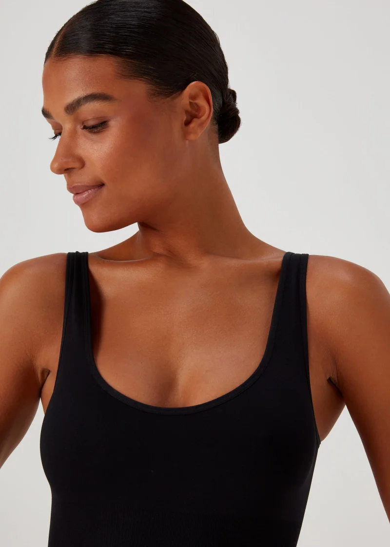 Matalan Black Seamless Smoothing Bodysuit