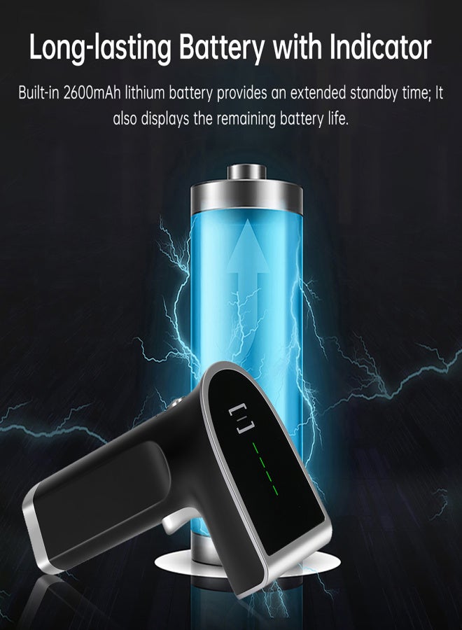 Wireless QR 2D Barcode Scanner with Cradle Handheld USB Wired Bar Code Reader Support Paper and Screen Compatible with Windows Android Mac Manual/ Continuous/ Auto-Induction Trigger Scanning for - Image 3