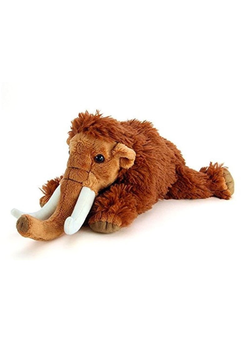 TAMMYFLYFLY TAMMYFLYFLY Lifelike Woolly Mammoth Plush,13" Mammoth Stuffed Animal,Soft Elephant Plush Toy, Stuffed Toy,Cuddly Toys (30cm)  - Image 1
