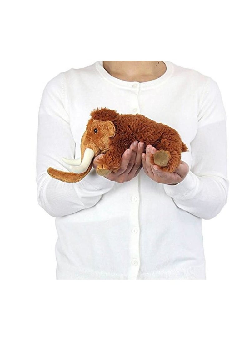 TAMMYFLYFLY TAMMYFLYFLY Lifelike Woolly Mammoth Plush,13" Mammoth Stuffed Animal,Soft Elephant Plush Toy, Stuffed Toy,Cuddly Toys (30cm)  - Image 2