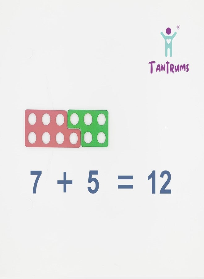 Tantrums Colourful Numicon Math Counting Magic Game Teach Counting Numbers Addition Subtraction to Kids from 3 Years to 5 Years - Image 5