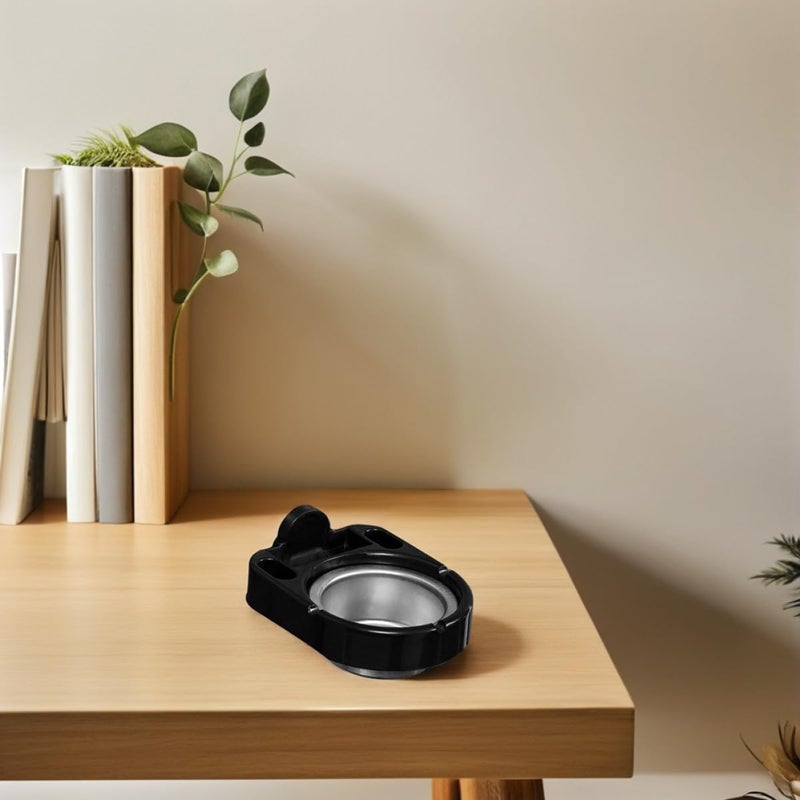 Wall Mounted Stainless Steel Detachable Ashtray Ash Holder For Bathroom Home Black - Image 5