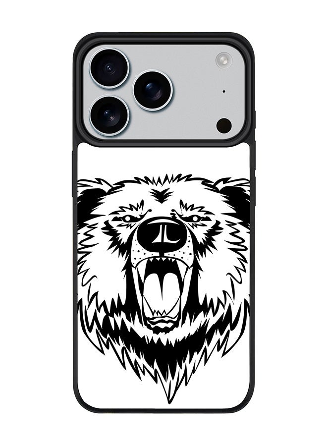 Stylizedd iPhone 17 Pro Case, [Compatible with MagSafe] Slim Magnetic cover Phone Case iPhone 17 Pro -Grizzly Bear - Image 1