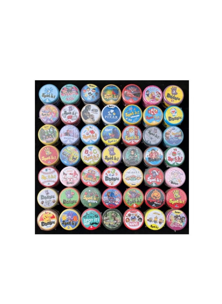 xozgdovg - English board game card parent-child strategy game toy spot it60 optional - Image 1