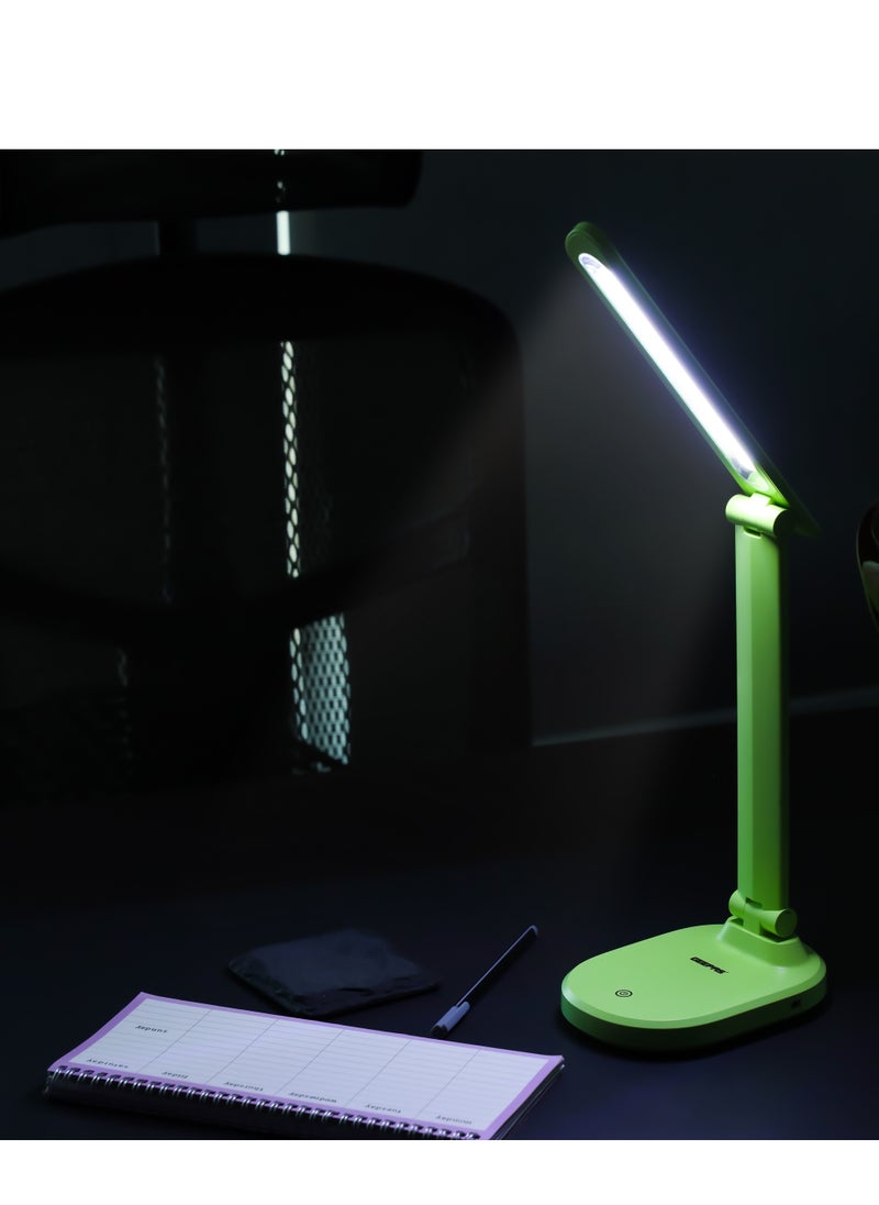 GEEPAS Geepas GDL5573 Rechargeable LED Desk Lamp, Portable with Flexible Neck, 36 SMD LED with 6 Hours Continuous Working Dc 12V Socket Assorted Colour  - Image 2