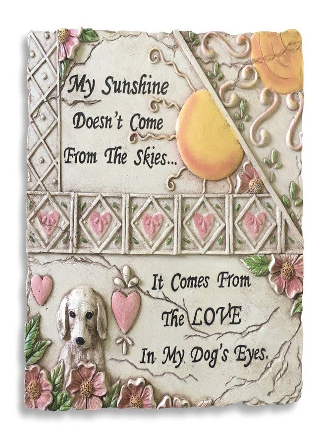 بانبيري ديزاينز هدايا تذكارية للكلاب - تكريمًا لصديقك الوفي - شواهد قبور للكلاب - حجر تذكاري للحيوانات الأليفة - مربع 7.75 بوصة - Image 1