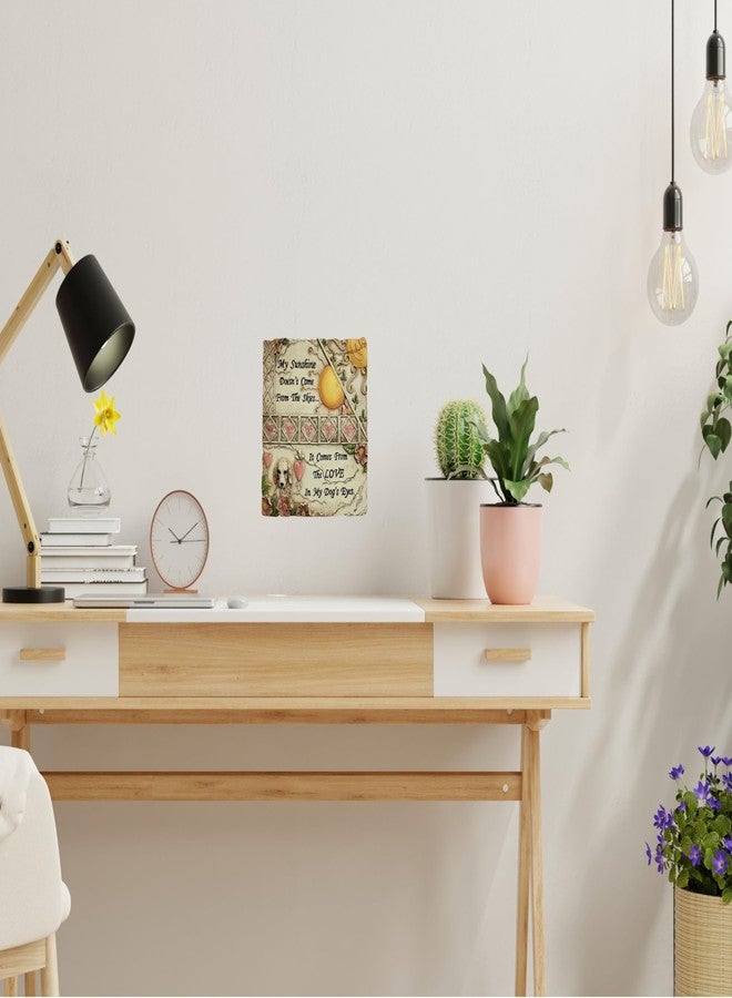 بانبيري ديزاينز هدايا تذكارية للكلاب - تكريمًا لصديقك الوفي - شواهد قبور للكلاب - حجر تذكاري للحيوانات الأليفة - مربع 7.75 بوصة - Image 3