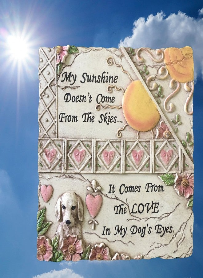 بانبيري ديزاينز هدايا تذكارية للكلاب - تكريمًا لصديقك الوفي - شواهد قبور للكلاب - حجر تذكاري للحيوانات الأليفة - مربع 7.75 بوصة - Image 5