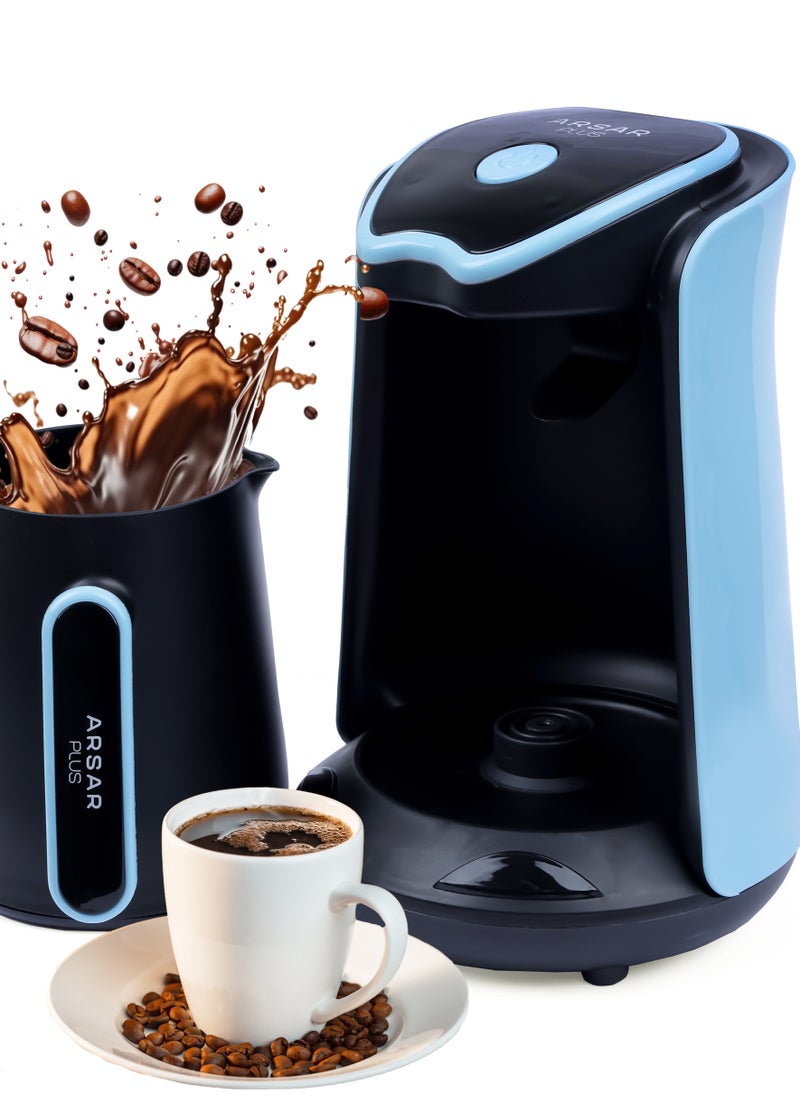 ARSAR PLUS Automatic Turkish Coffee Maker Machine 1 to 5 Cups 600W Hıgh Power  - Image 2