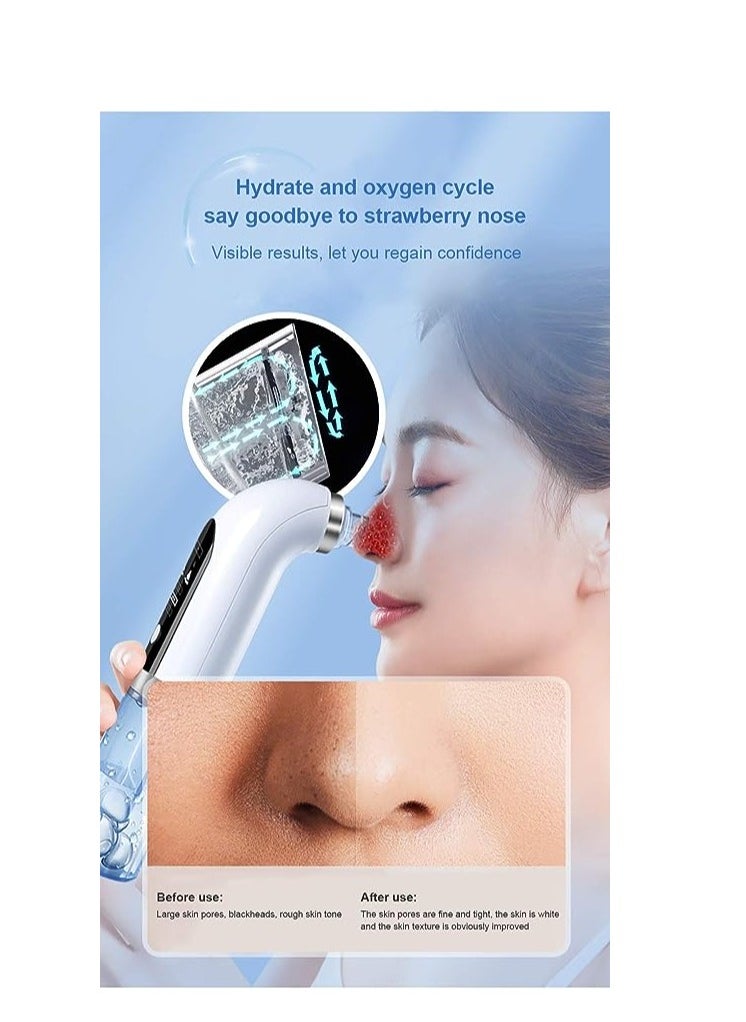 ORiTi ORiTTi Electric Small Bubble Blackhead Remover Water Cycle Pore Acne Pimple Removal Vacuum Suction Facial Cleaner Comedo Removal Suction Beauty Device  - Image 4
