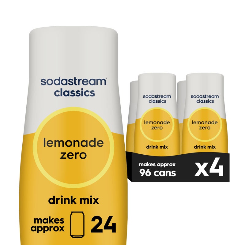 SodaStream صودا ستريم صودا ستريم زيرو مشروب ليمونادة 149 فل أوقية عبوة من 4 - Image 3