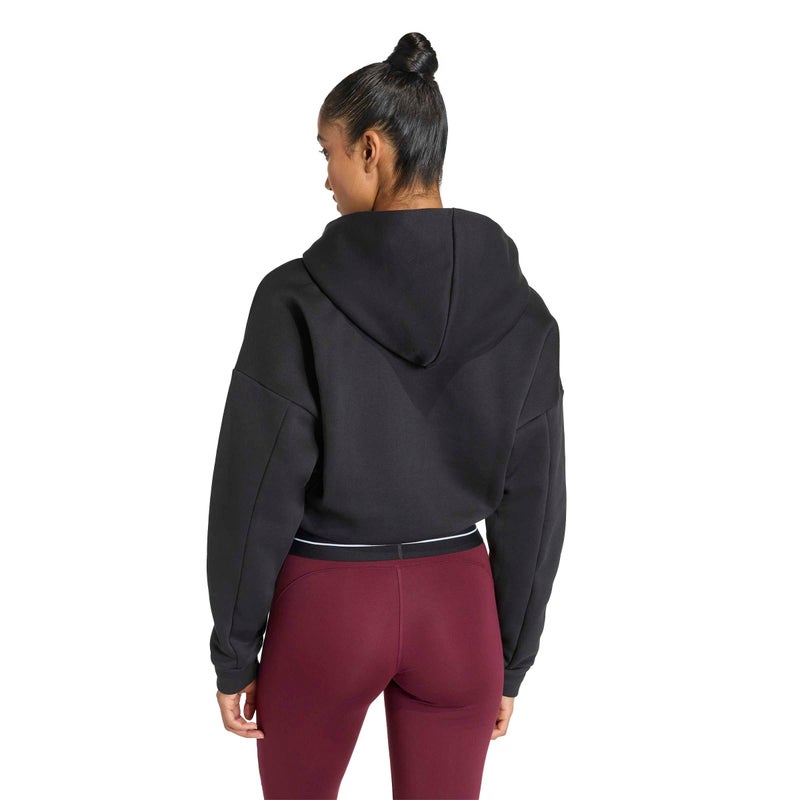 adidas Hyperglam Cropped Hoodie - Image 2