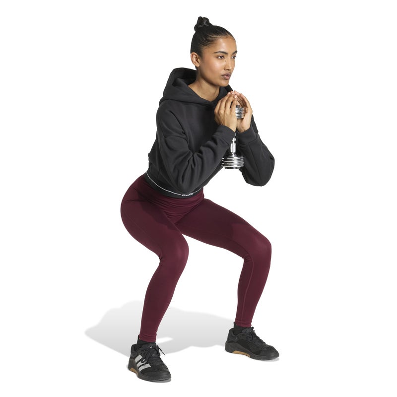 adidas Hyperglam Cropped Hoodie - Image 4