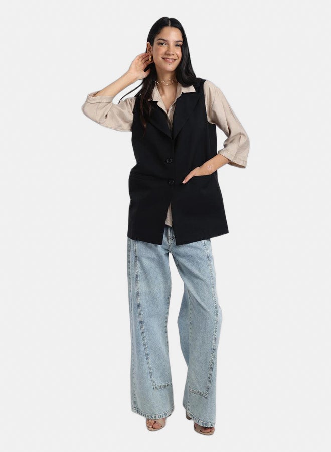 Carina Notch Collar Vest  - Image 5