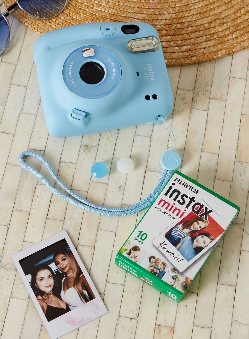 FUJIFILM Mini 11 Instax Camera  1 Pack Film