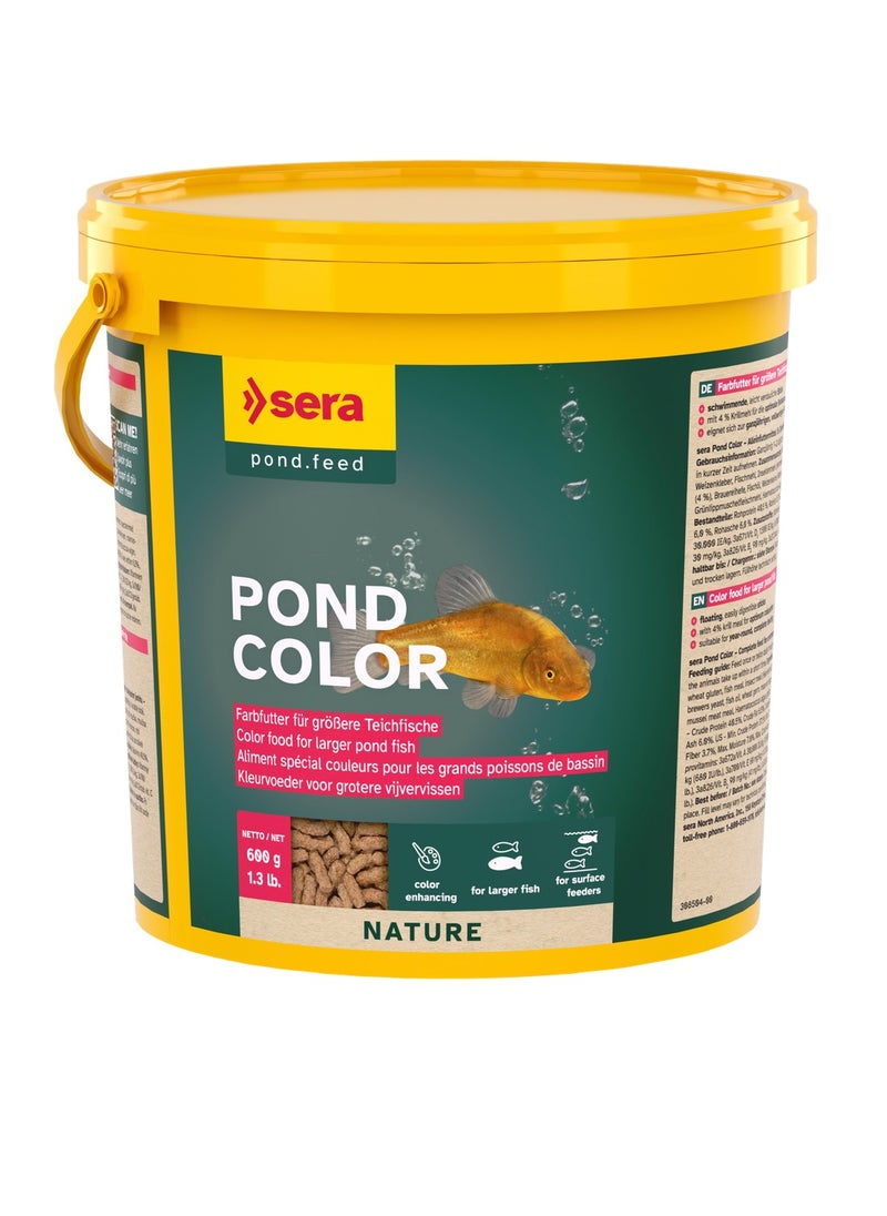 Sera Granules Pond Color Sticks Nature for Pond Fish 3800ML 