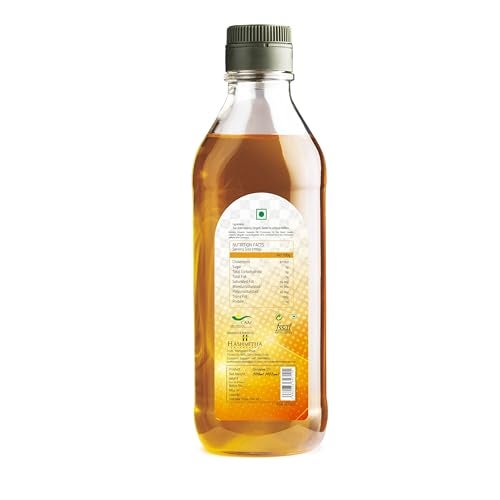 Kinsfolk Organic Gingelly/Sesame Cold Pressed Oil for Hair, Body,Skin ((Virgin, Chekku/Ghani)) - 500 ml ((Pack Of 2)) - Image 3
