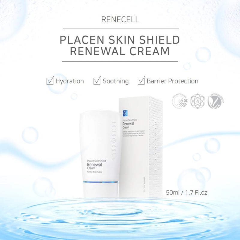 Renecell RENE CELL [Renecell] PLACEN SKIN SHIELD RENEWAL CREAM - Image 2