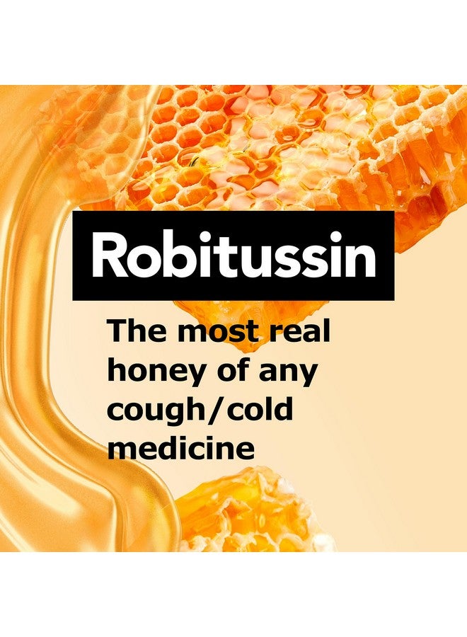 Robitussin Maximum Strength Honey Cough Plus Chest Congestion DM, Cough Medicine for Cough and Chest Congestion Relief Made with Real Honey for Flavor - 8 Fl Oz x 2 - Image 2