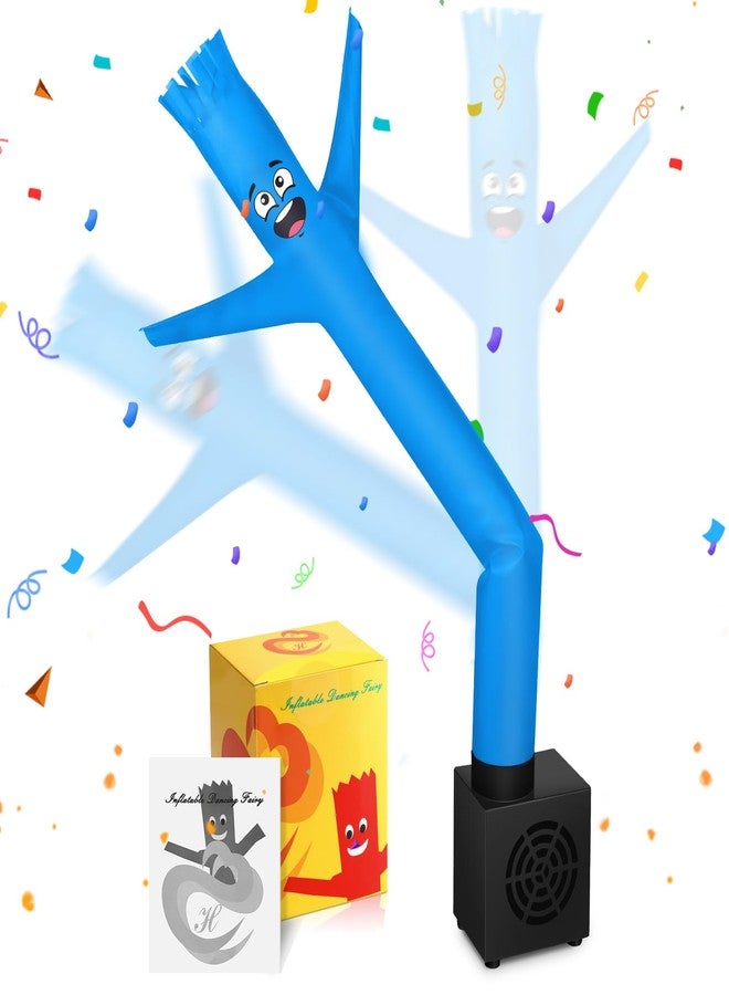 Poen Mini Wacky Waving Inflatable Tube Guy for Kids Gift with Blower Gag Inflatable Tube Man Birthday Desktop Decor Dancing Blow up Man for Office Party Decor(Laugh) - Image 1