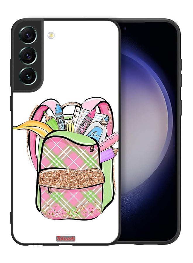 Tolwak Samsung Galaxy S21 FE 5G Protective Case Cover Unicorn Girl Bag - Image 2
