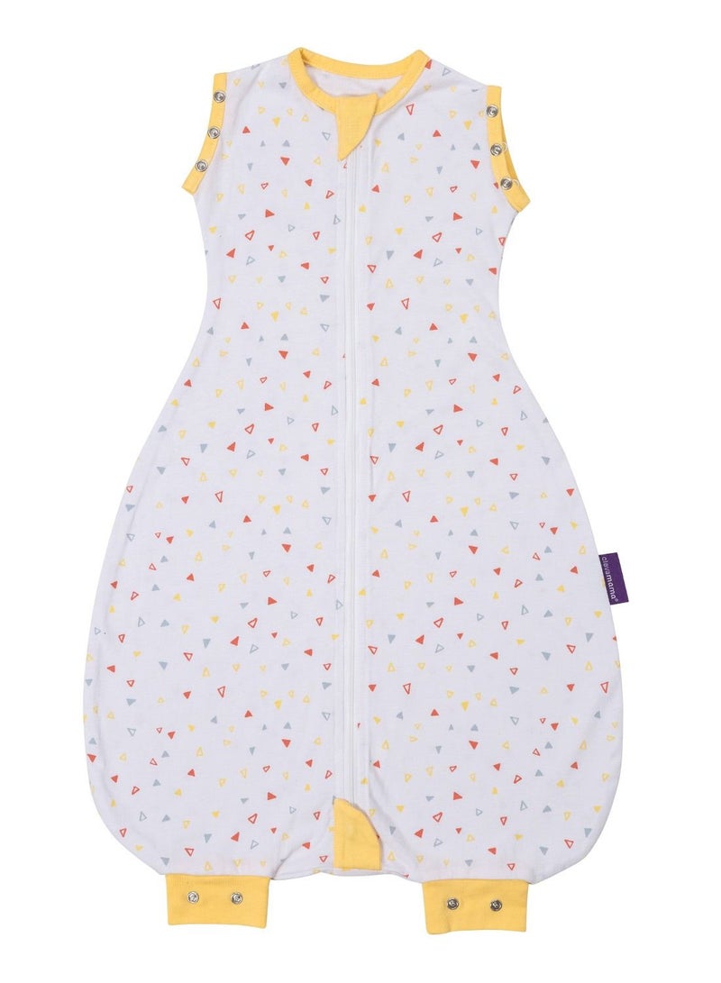 Clevamama 3 in 1 Nite Nite Romper 1 Tog, Yellow (0-9m) - Image 1