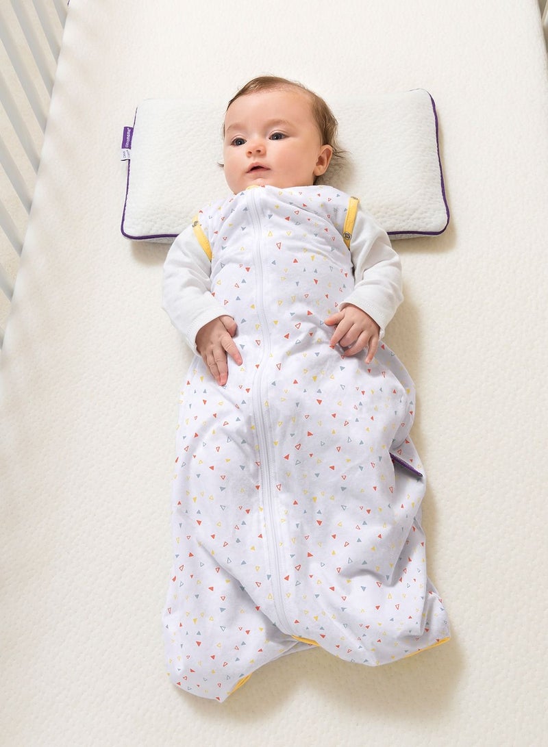 Clevamama 3 in 1 Nite Nite Romper 1 Tog, Yellow (0-9m) - Image 4