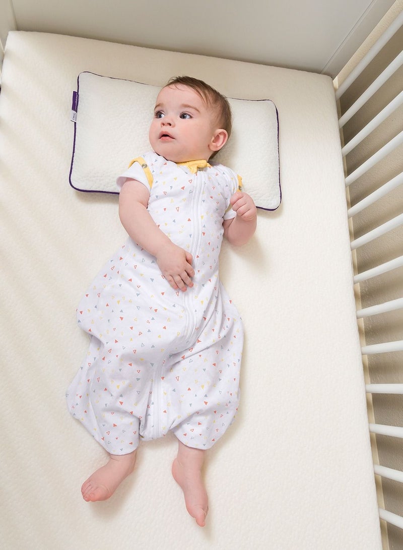 Clevamama 3 in 1 Nite Nite Romper 1 Tog, Yellow (0-9m) - Image 5