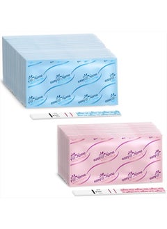 Easy@Home Ovulation & Pregnancy Test Strips Kit: Easy@Home 100 Ovulation Tests 20 Pregnancy Tests– Powered by Premom Ovulation APP | 100LH + 20HCG  - Image 1