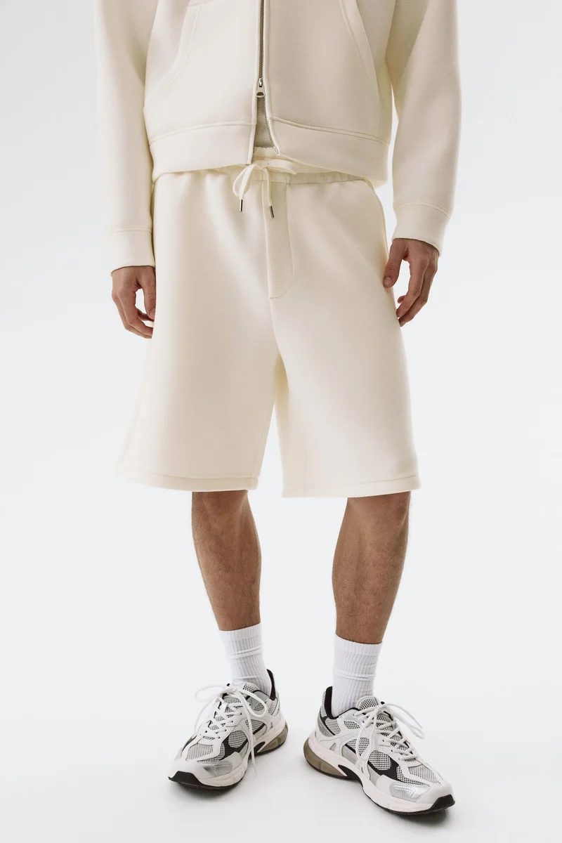 H&M  Relaxed Fit Scuba shorts for Men | Best Price UAE