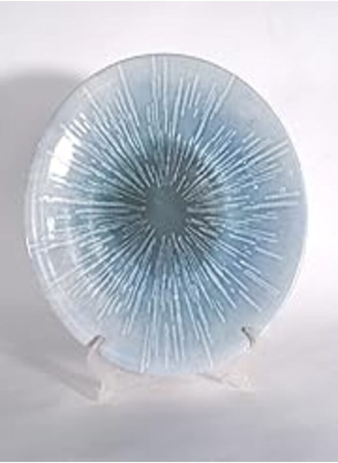 Kutahya KUTAHYA Flat Plate, Porcelain Nano ocean 20 cm - Blue (NNTS24Y2891005) 