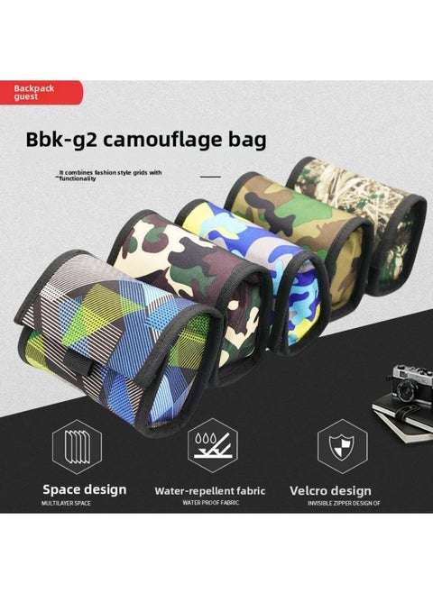 Backpacker BBK-G2 DiGital Camera BaG Suitable For Sony Black Card Ricoh GR PhotoGRaphy BaG G9XG7XII StoraGe-Color:Camouflage 3