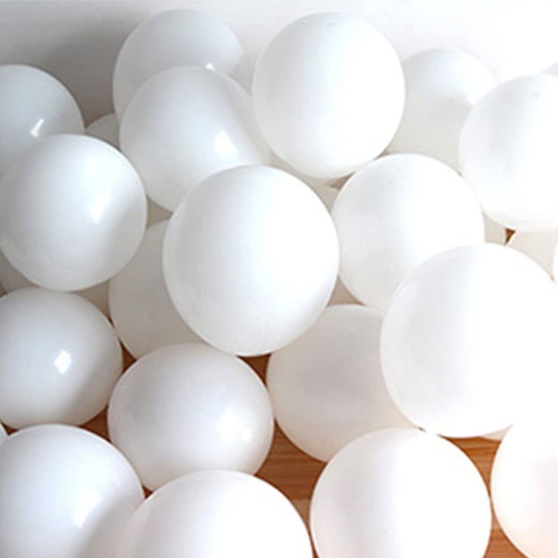 YESON 5 Inch White Balloons Small Latex Mini Party BalloonsPack of 100 - Image 2