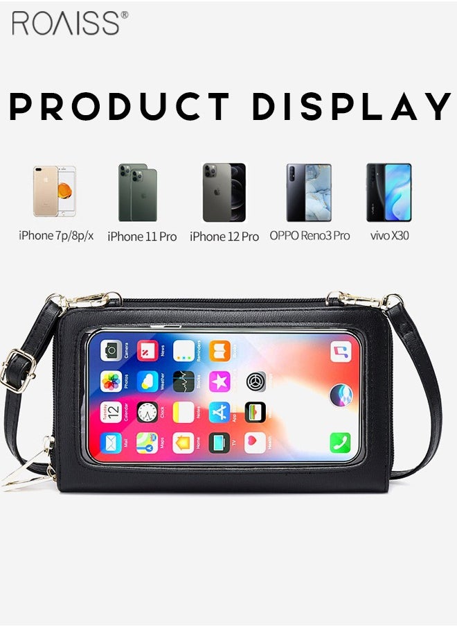 Fashionable Casual Flip Crossbody Bag Women'S Daily Commuting Pu Leather Material Adjustable Strap Shoulder Bag
