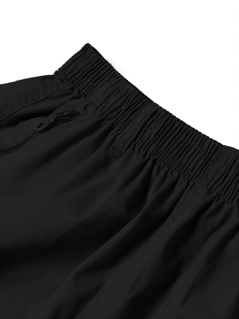 Lymio Men shorts || Men shorts cotton || Men shorts casual (Short-17-Black-S) - Image 3