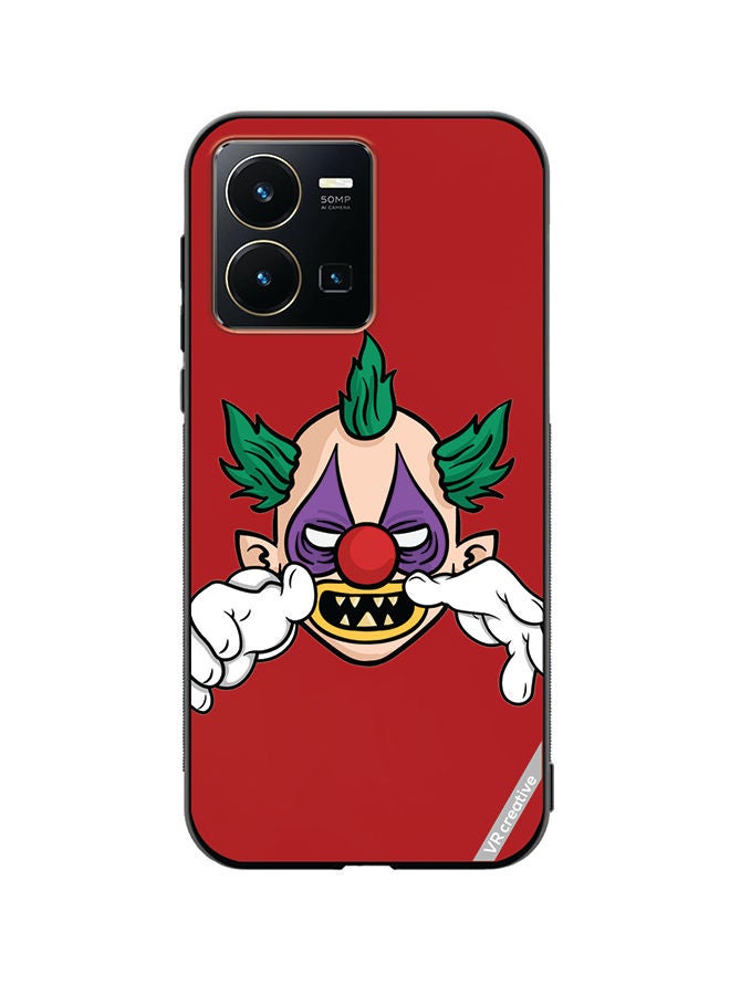 Protective Case Cover For Vivo Y35 Joker Design Multicolour