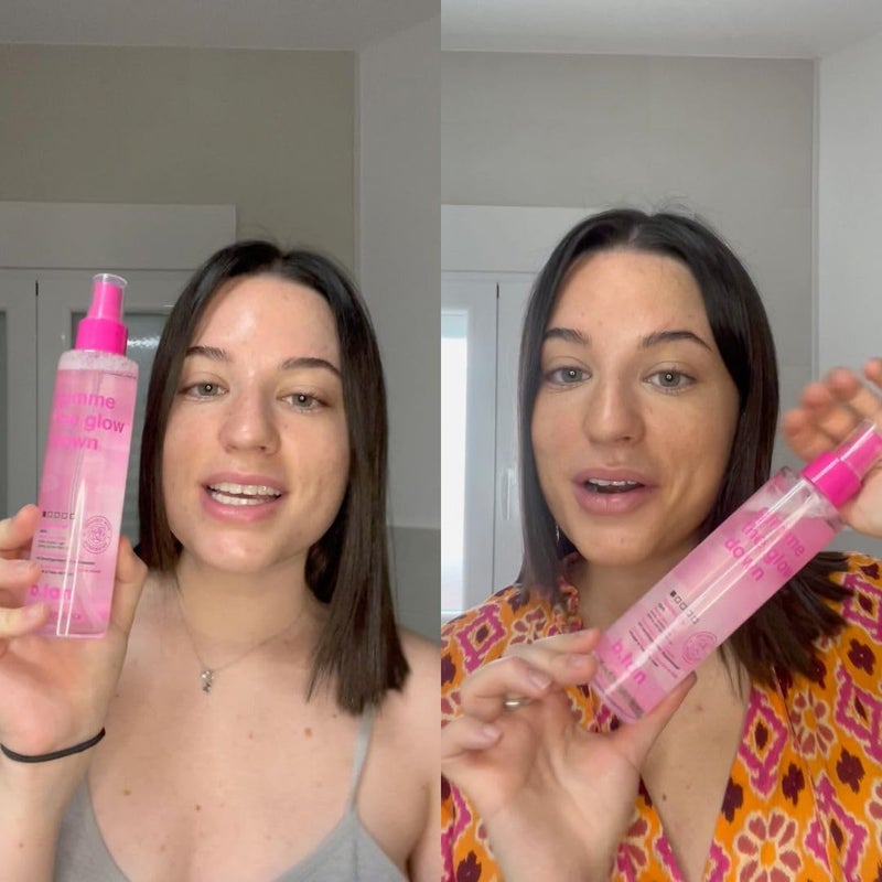 b tan b.tan Clear Face Tan Mist | Gimme The Glow Down - Best Facial Tanner Spray, Gradual Bronzing Sunless Tanning Water, Infused with Rosewater, Vegan, Cruelty Free, 6.7 Fl Oz - Image 5