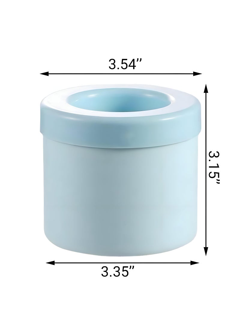 قالب سيليكون لصنع مكعبات الثلج، لانشاء قوالب ثلج اسطوانية صغيرة قابلة لاعادة الاستخدام، مصنوعة من السيليكون الامن غذائيا ومادة Abs، دلو مكعبات الثلج، مثالي للمشروبات - pzsku/ZB66E7FA58A4982F2C896Z/45/_/1729291955/60abefed-9dfc-4465-b7ca-2425b2addfb8