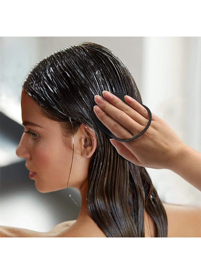 فرشاة مشط ناعمة للجيب اليدوي، قطعتان من أمشاط راحة اليد، مشط تدليك للشعر، فرشاة شامبو للحية، أمشاط، فرشاة تدليك فروة الرأس، أمشاط، فرشاة شامبو محمولة لتدليك راحة اليد للنساء والرجال والحيوانات الأليفة - Image 5