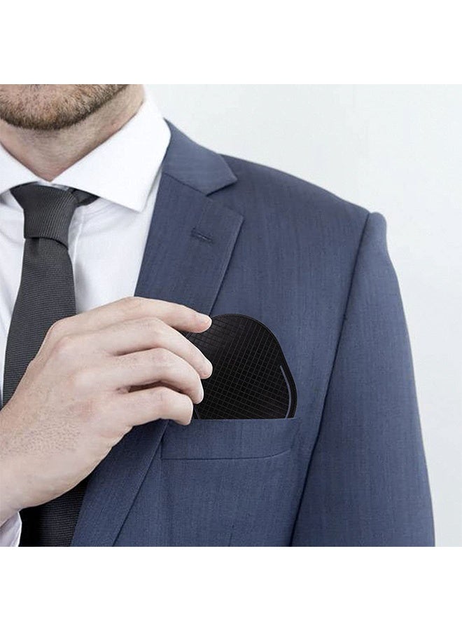 فرشاة مشط ناعمة للجيب اليدوي، قطعتان من أمشاط راحة اليد، مشط تدليك للشعر، فرشاة شامبو للحية، أمشاط، فرشاة تدليك فروة الرأس، أمشاط، فرشاة شامبو محمولة لتدليك راحة اليد للنساء والرجال والحيوانات الأليفة - Image 4