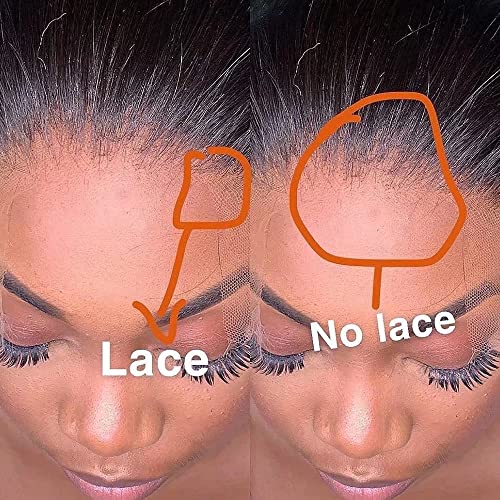 ten chopsticks 1B30 Ombre Color Kinky Straight Hair Wig 360 HD Transparent Lace Front Wig Human Hair Wigs 150 Density Yaki Straight Human Hair Wig for Women Full End Glueless Brazilian Hair 360 HD Lace Wig 14 inch - Image 3