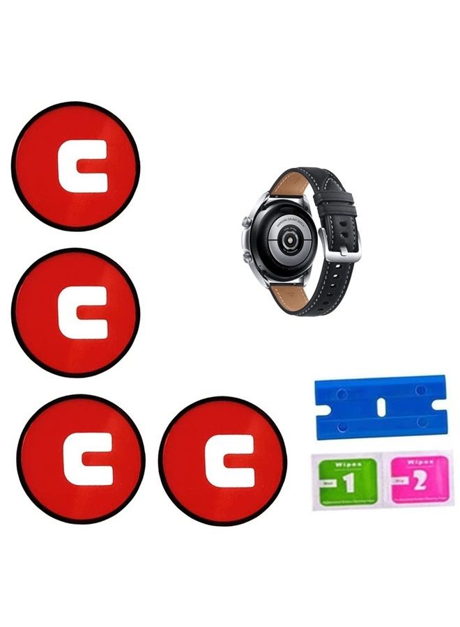 4PCS Ring Tape for Galaxy Watch 5/4/3/2,Galaxy Watch Glue Tape to Reattach The Rear Cover Glass for Samsung Galaxy Watch5/4/3/2