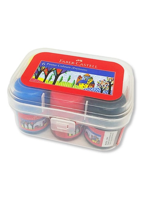 Premium Poster Colors - Pack of 6