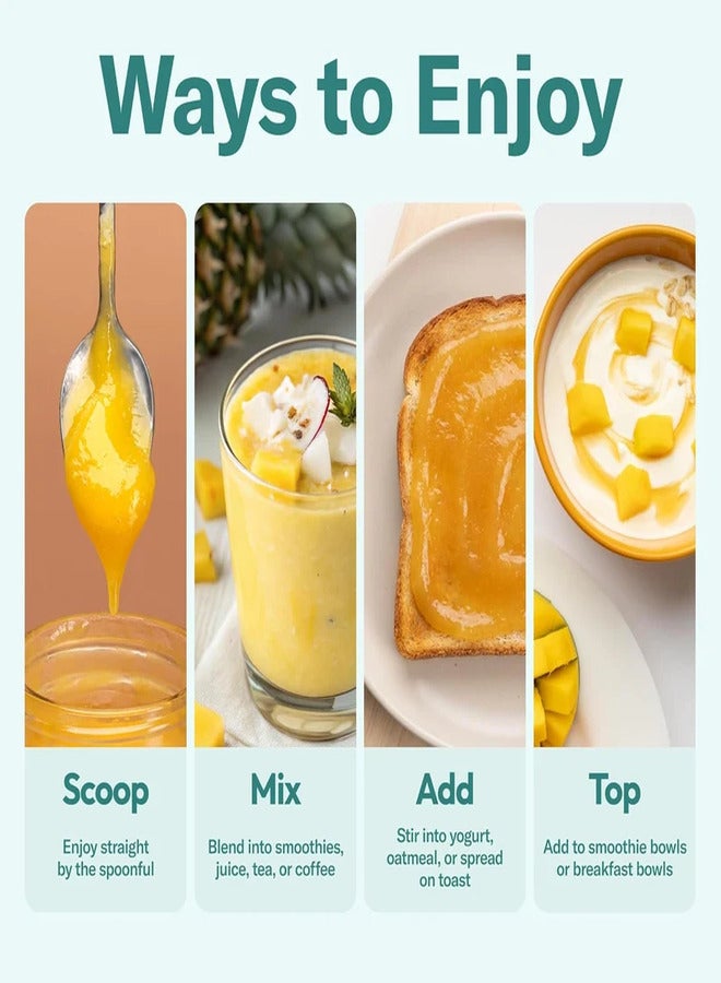 True Sea Moss, Sea Moss Gel Superfood, Mango and Pineapple - Image 3