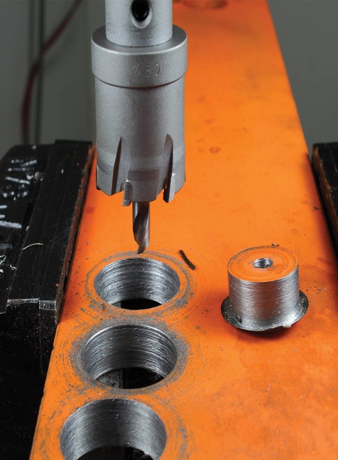 CS Unitec | 1-1-132 | Carbide-Tipped Hole Cutters. 1" Diameter x 1" Effective Length. 3/8" Shank. Used with Hand-Held Drills. - Image 4