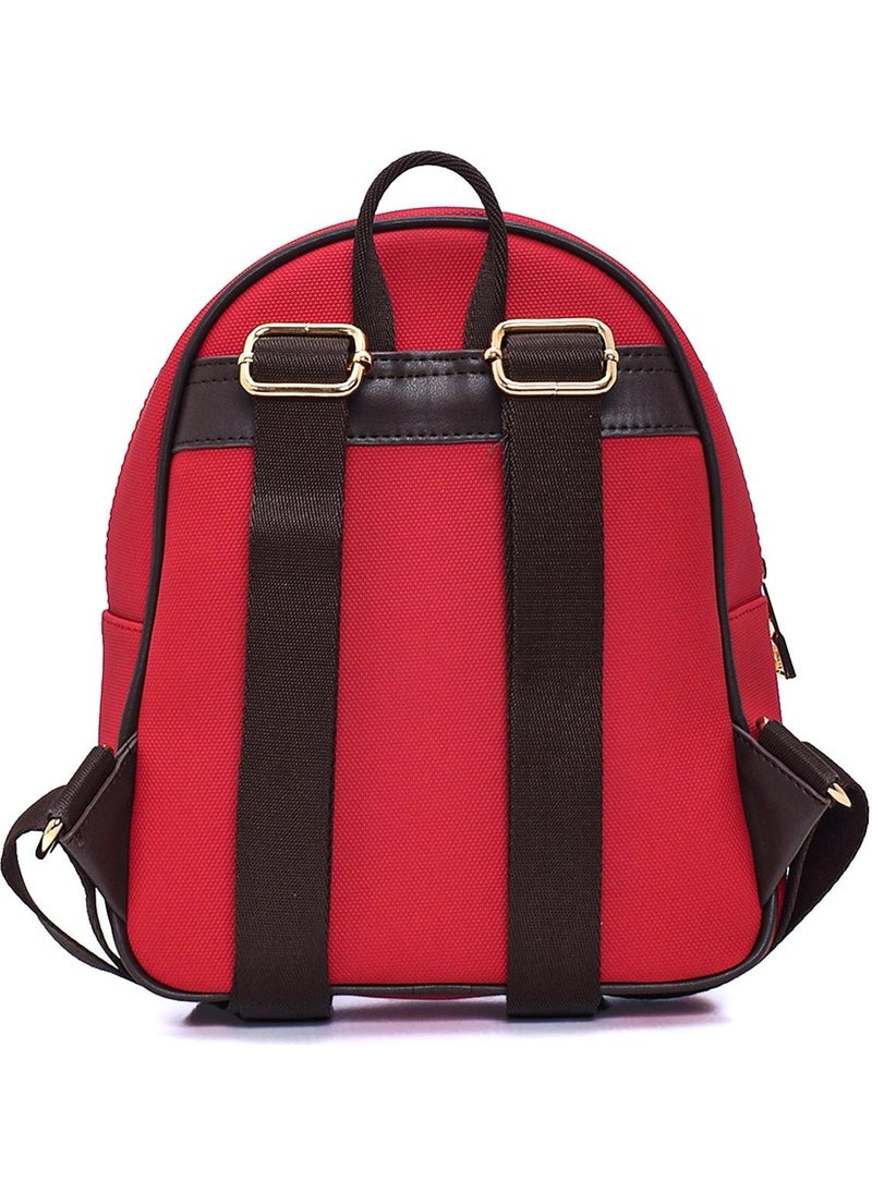 BEVERLY HILLS POLO CLUB 05BHPC8019-KR Red Women's Backpack  - Image 4
