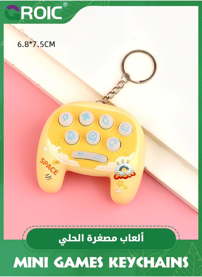 GROIC - Quick Bubble Game, Fun Keychain Bubble Game, Portable Bag Charm, Classic Fidget Game, Quick Bubble Competitive Game Console Series for Kids - Image 1