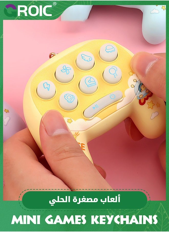 GROIC - Quick Bubble Game, Fun Keychain Bubble Game, Portable Bag Charm, Classic Fidget Game, Quick Bubble Competitive Game Console Series for Kids - Image 1