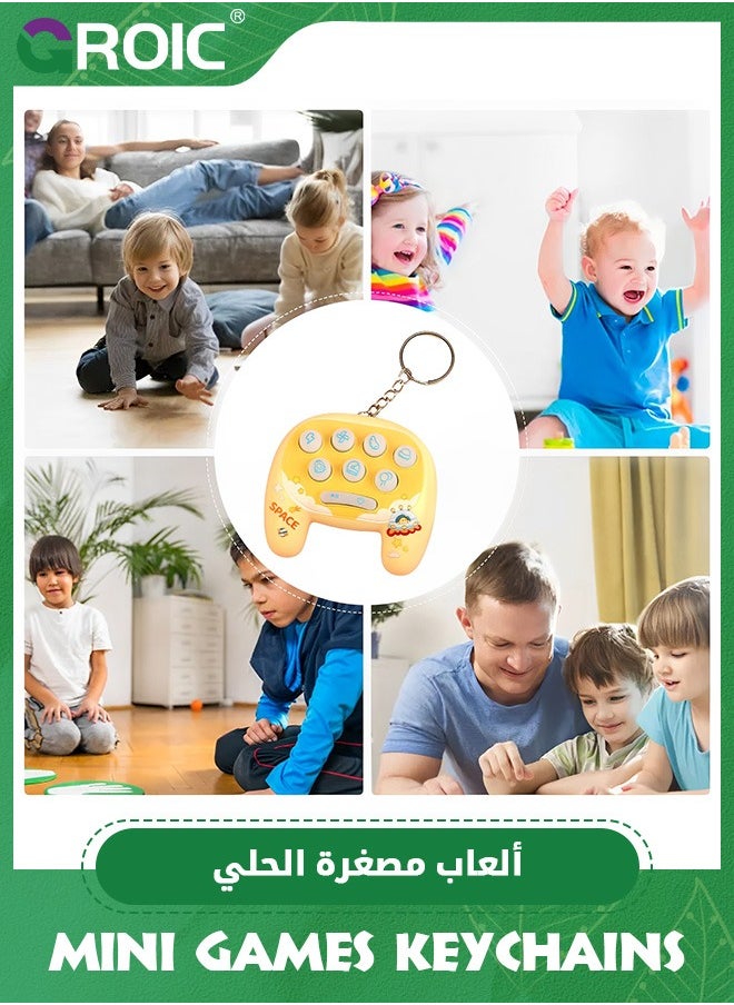GROIC - Quick Bubble Game, Fun Keychain Bubble Game, Portable Bag Charm, Classic Fidget Game, Quick Bubble Competitive Game Console Series for Kids - Image 1
